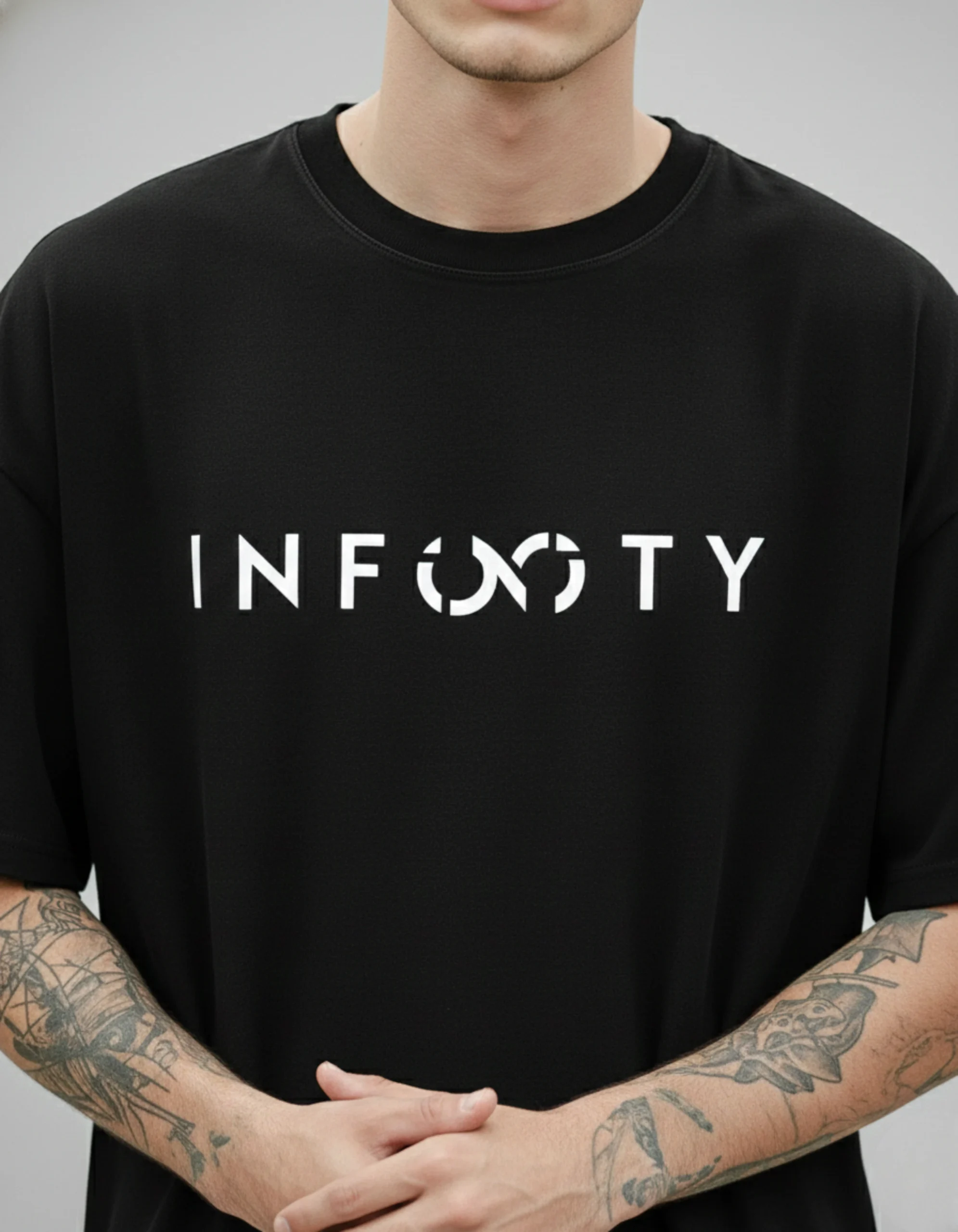 Infinity Graphic Oversized T-Shirt - Image 3