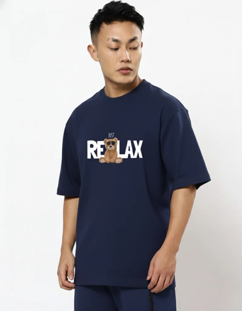 Just relax Cool bear - Navy Blue