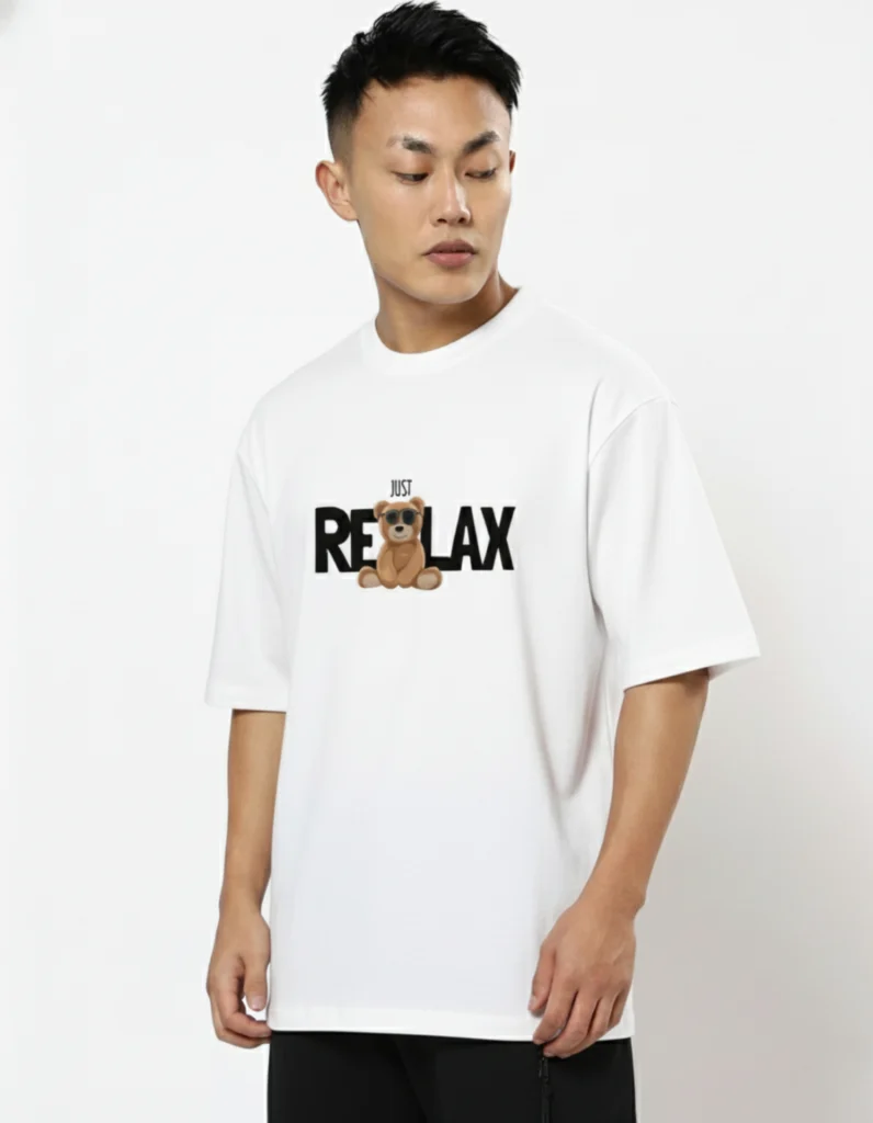 Just relax Cool bear - White