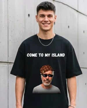 Epstein island tshirt