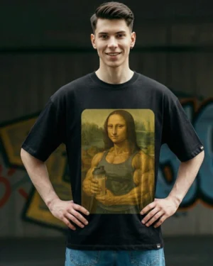 Mona Lisa gym tee