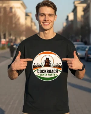 Cockroach janta party tee